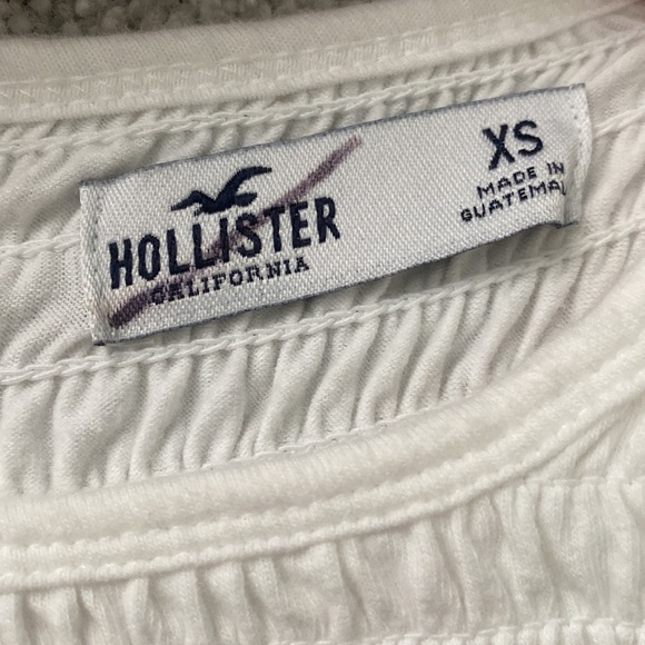 Hollister white crop top - Picture 2 of 2